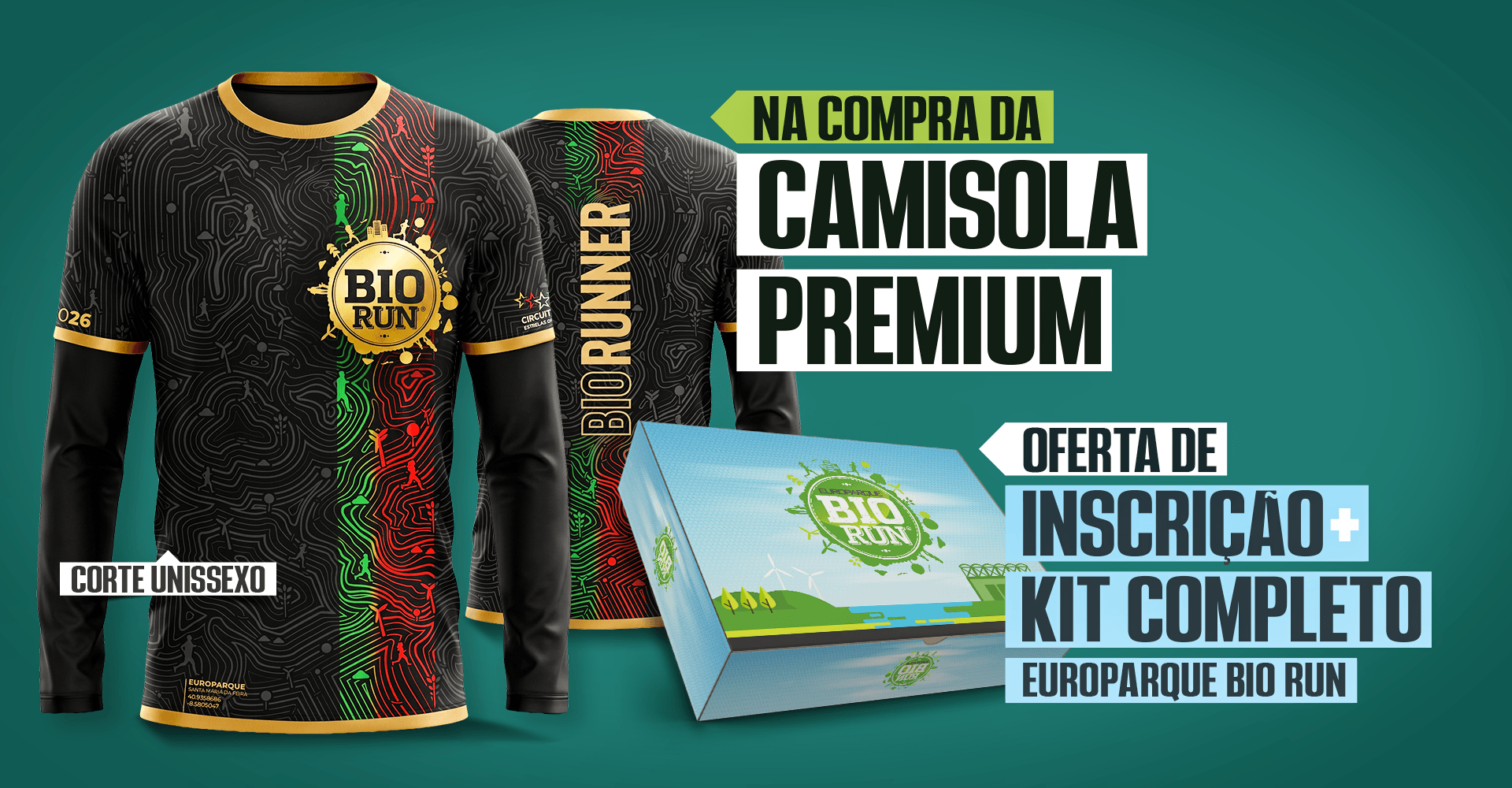 Kit de Participção - Europarque BIO RUN 2026